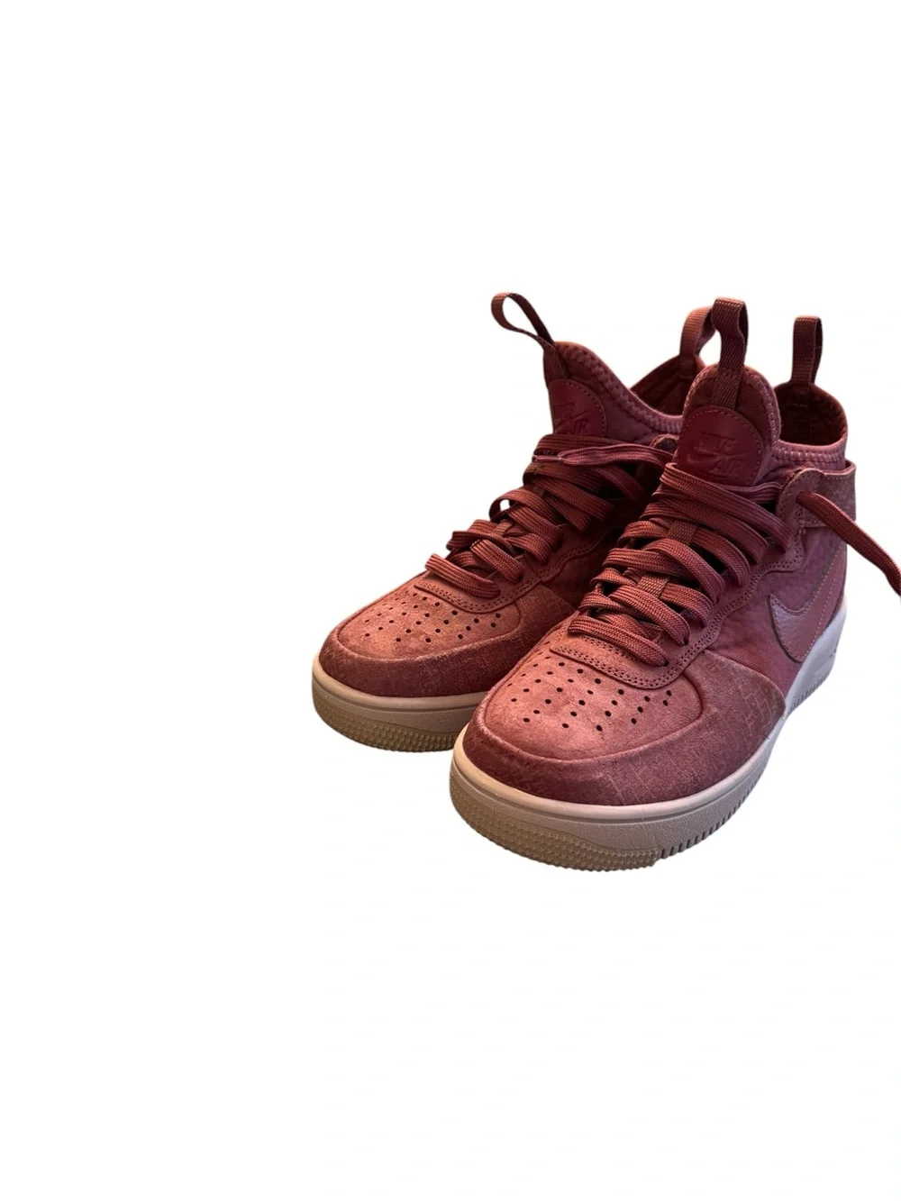 Nike Kids High-Top Sneakers - Rose pink